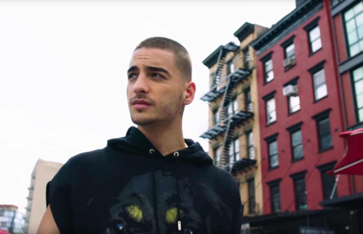 Cantante colombiano Maluma. AFP