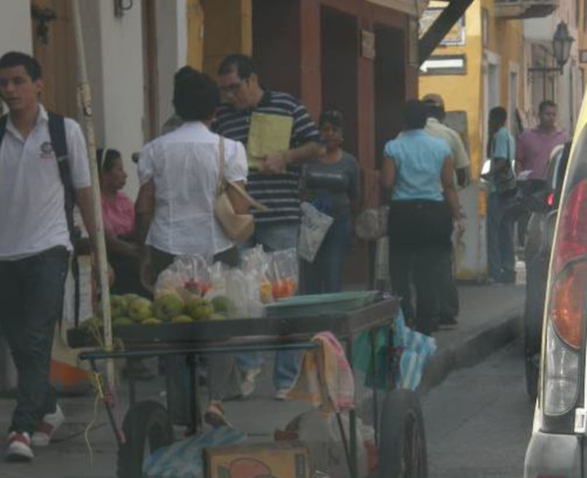 Carretas en el Centro: problema que necesita frento. ELUNIVERSAL.COM.CO