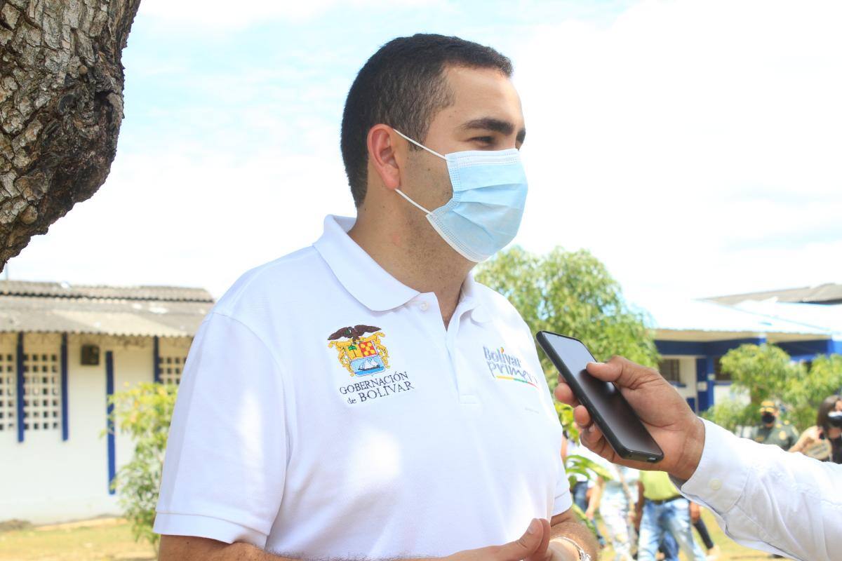 Vicente Blel, gobernador de Bolívar.