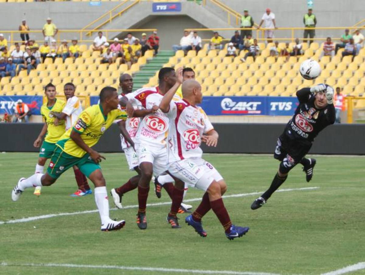 Real Cartagena perdió 3-1 ante el Deportes en la séptima fecha de la Liga Postobón I. Oscar Díaz/El Universal