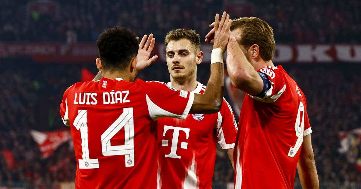 Video: Luis Díaz's two assists for Bayern Munich