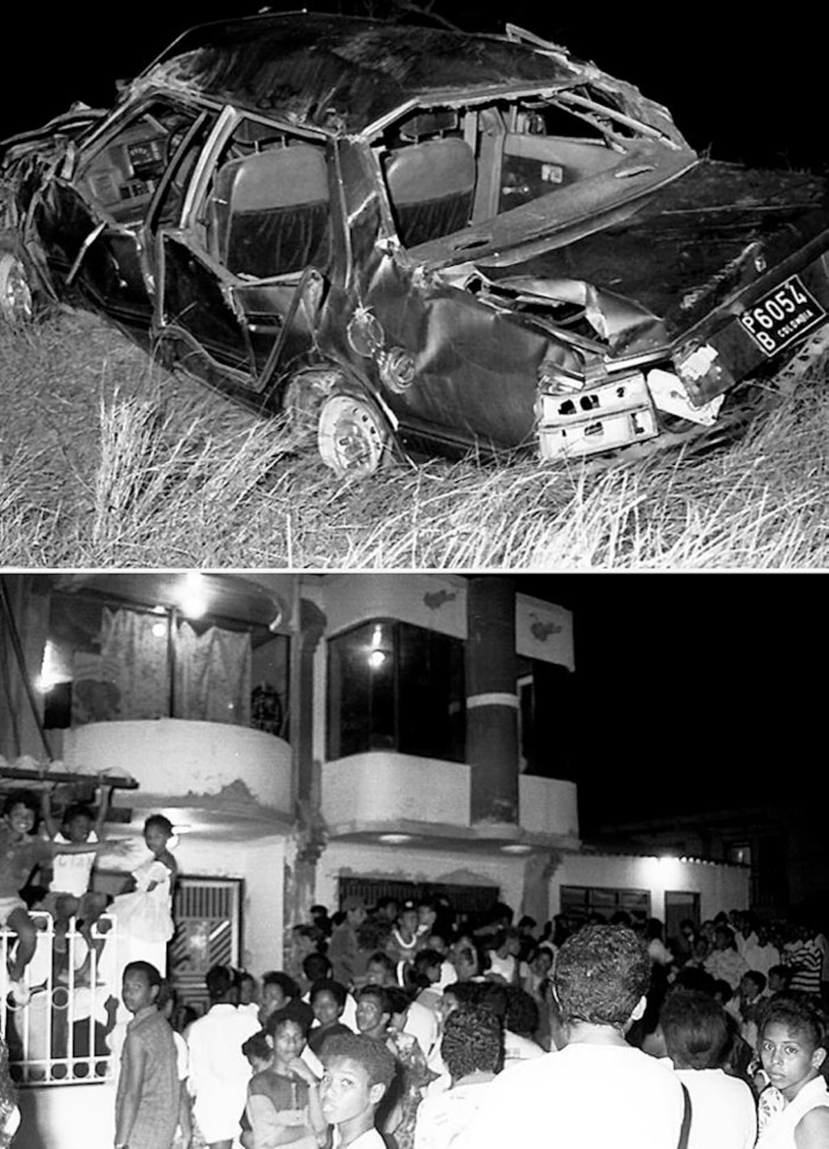 Así quedó el vehículo donde murió Patricia Teherán. Óscar Díaz- El Universal.