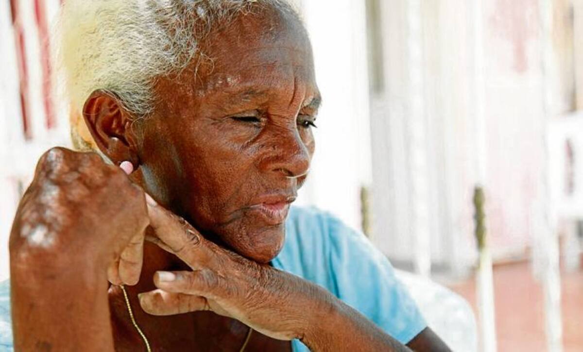 Inés Vásquez, abuela de la víctima.