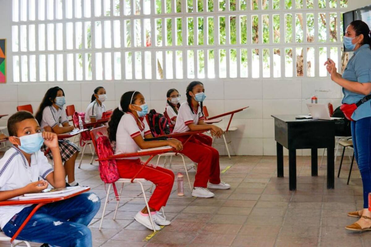 En Sincelejo, más de 10 mil estudiantes han retornado a clases presenciales
