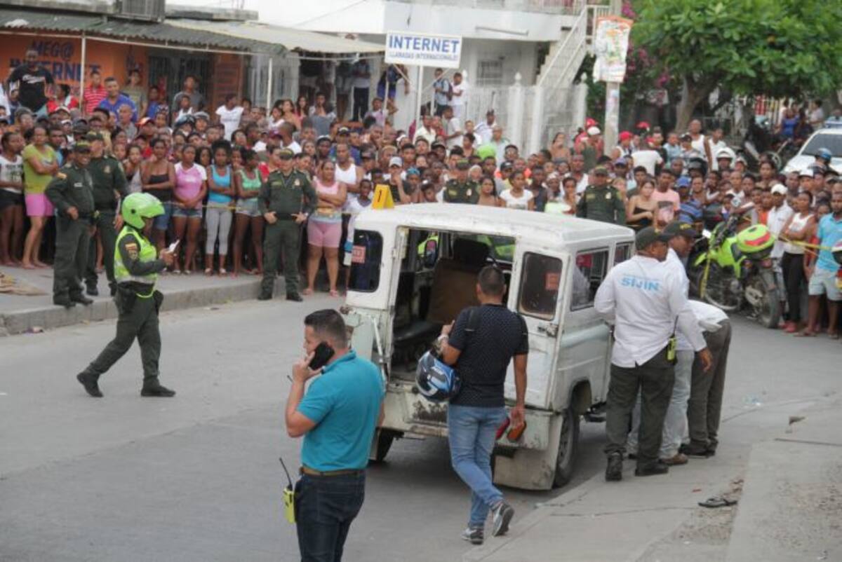 Orfelina Nieto Ramos, de 38 años, fue asesinada cuando se movilizaba en este jeep. Luis Aparicio