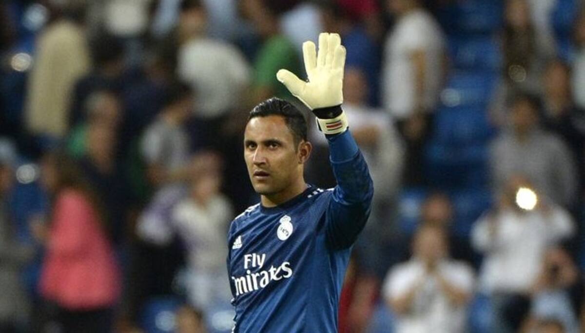 Keylor Navas con la camiseta del Real Madrid. AFP GERARD JULIEN