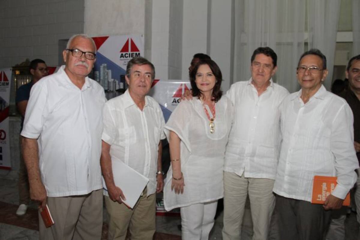 Rafael Bermúdez, Henry Sánchez, Luci Rico, Antonio García y Carlos Pantoja. LUIS APARICIO