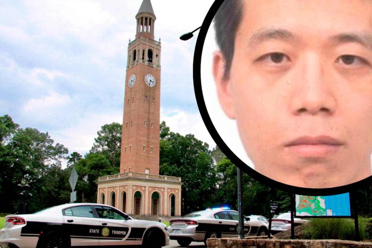Acusan a estudiante de matar a profesor en Universidad de Carolina del Norte