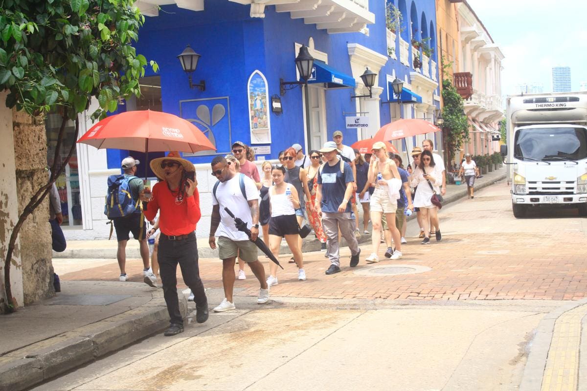Llegada de turistas internacionales: destacan desempeño de Colombia en 2023