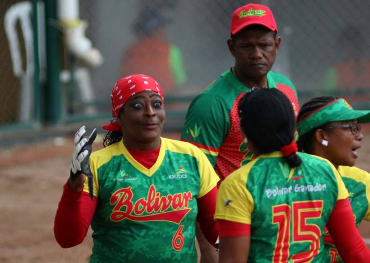 El sóftbol femenino le volvió a dar alegrías a Bolívar. Cortesía