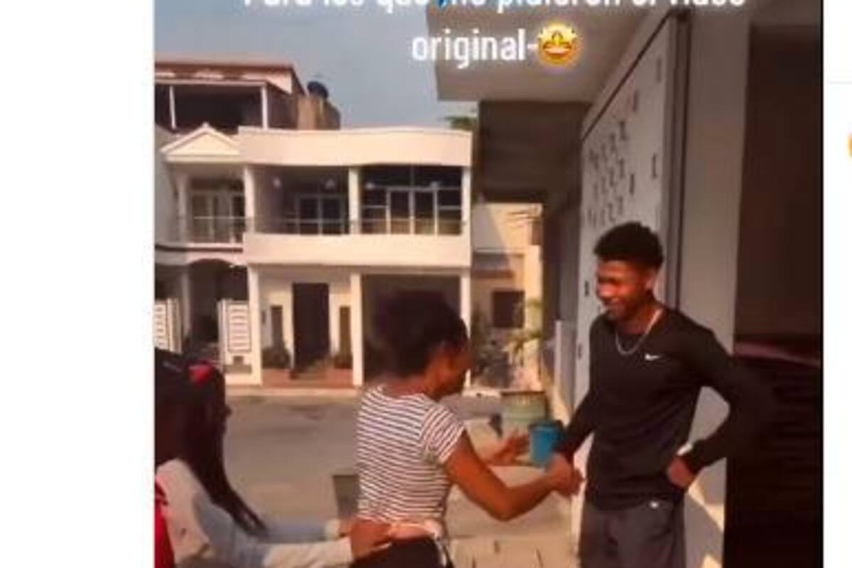 Video: pelotero firmado le regala una casa a su mamá y es tendencia en redes