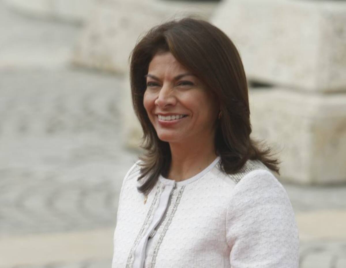 Laura Chinchilla, presidenta de Costa Rica. Archivo El Universal