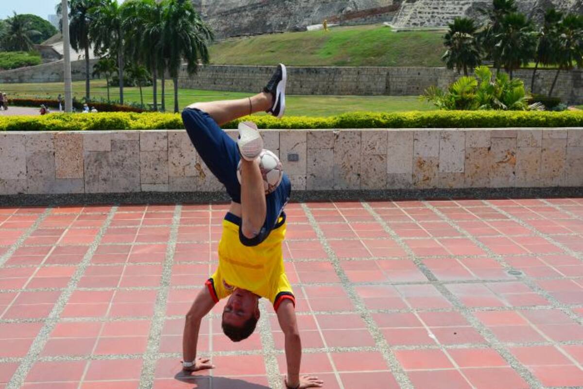 Osman Roa subcampeón nacional de freestyle. ARCHIVO