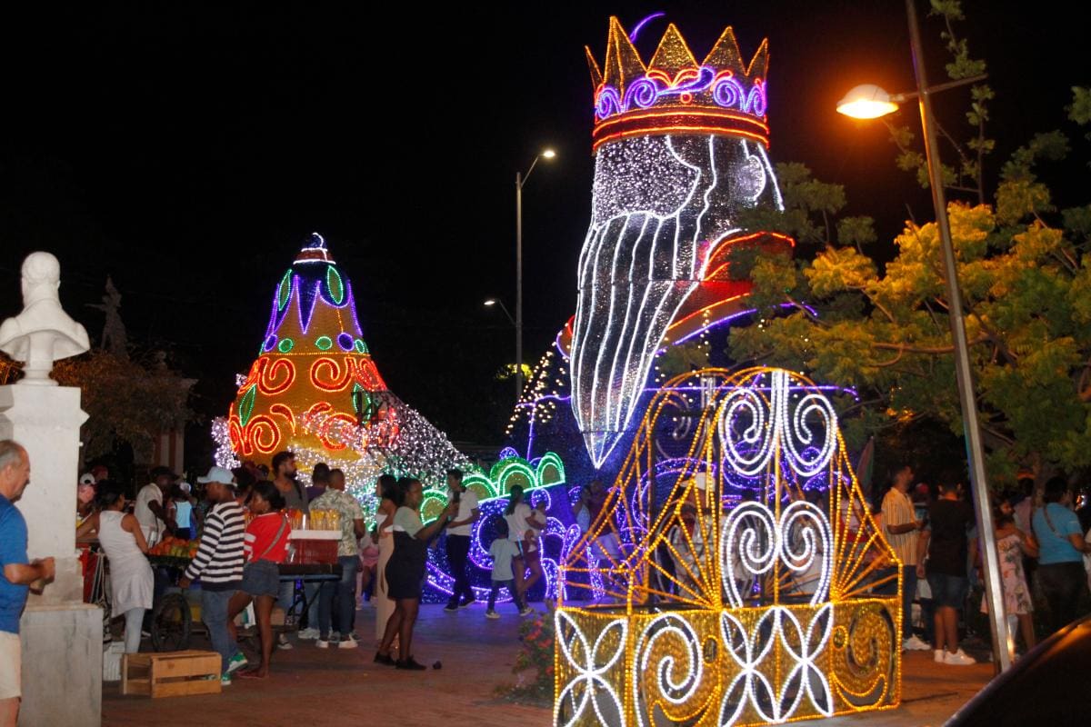 ¡Visítalos! Estos son los 37 puntos de Cartagena con alumbrado navideño