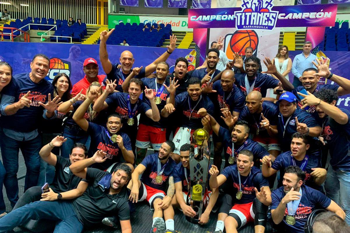 Titanes de Barranquilla, campeón de la Liga Colombiana de Baloncesto