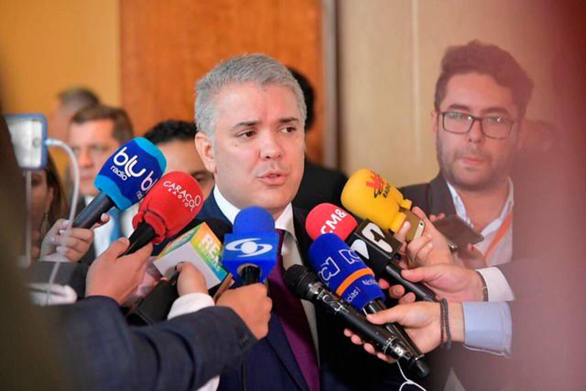 Duque: “No podemos meterle color político a la minga indígena del Cauca”