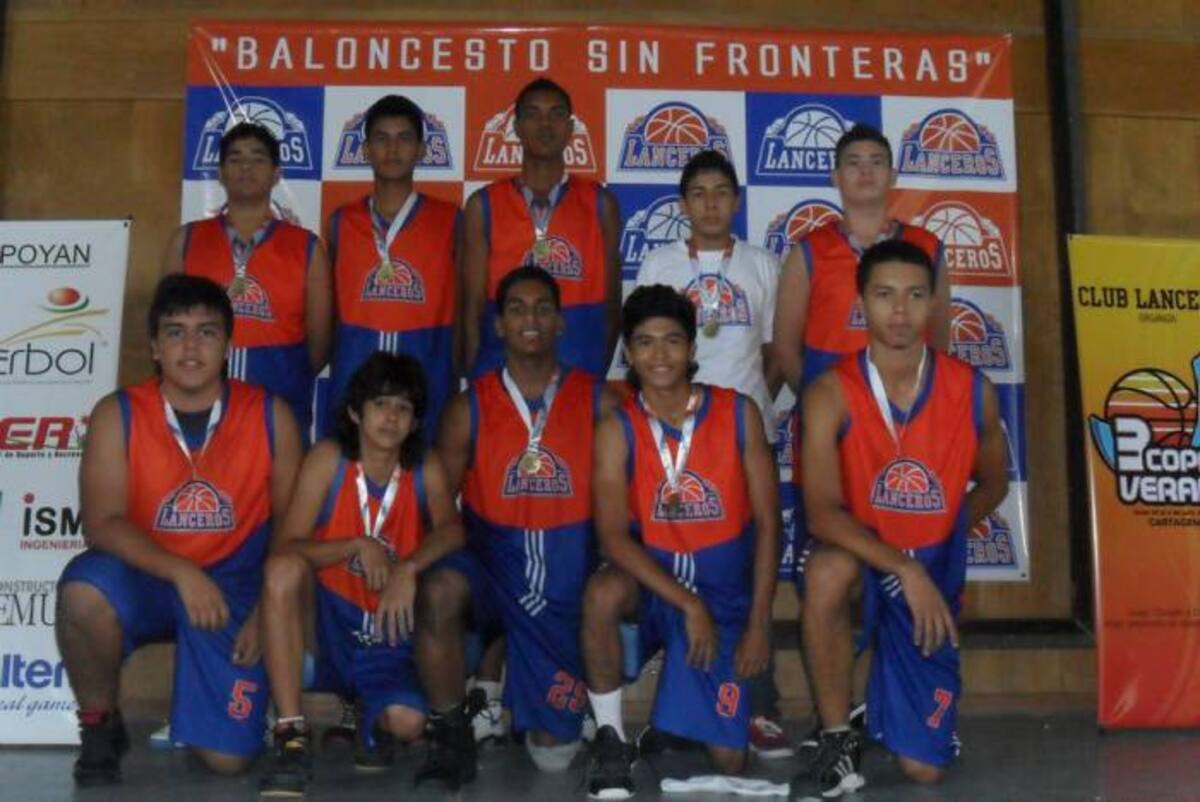 Los Lanceros categoría sub 17 fue el campeón. Cortesía