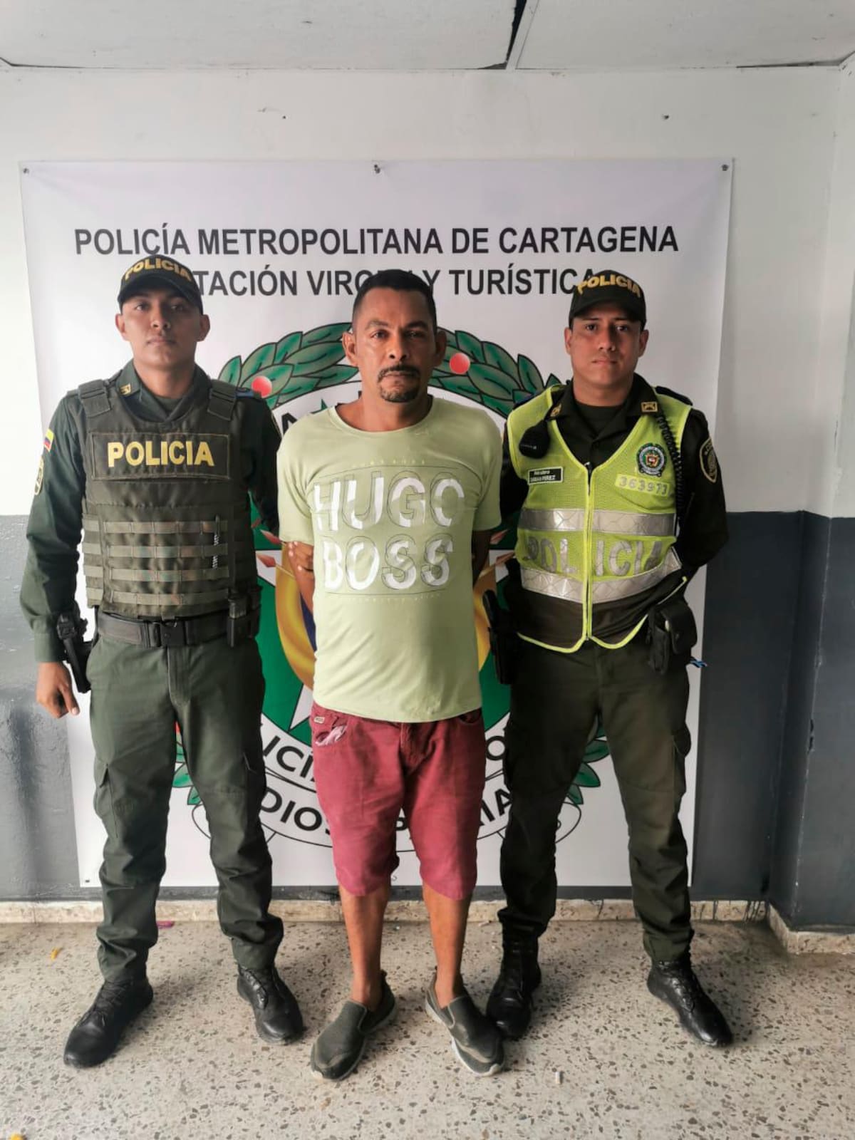Alias ‘Carey’, capturado por el homicidio en el barrio Olaya.