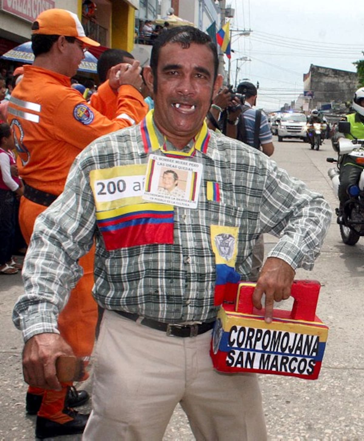 “Heriberto de la Calle”, personaje que es interpretado por Agustín Salcedo.