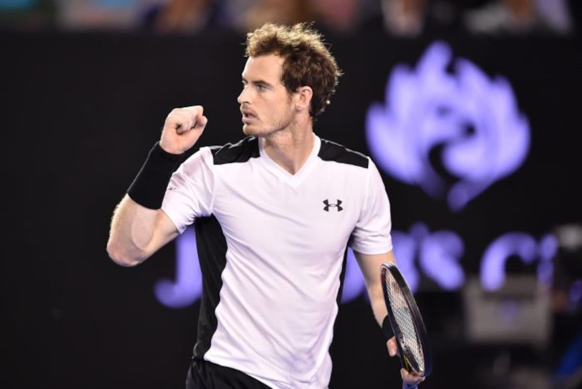 Andy Murray. AFP PETER PARKS