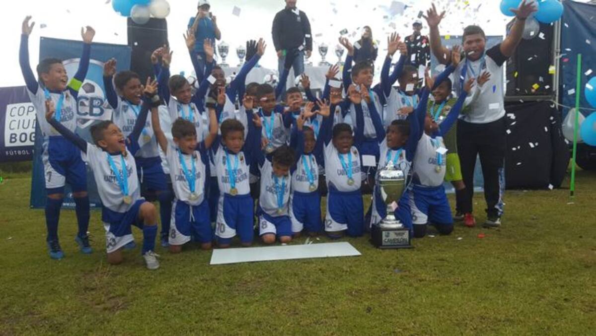 Talentos Cartageneros, campeón en la categoría 2008. CORTESÍA