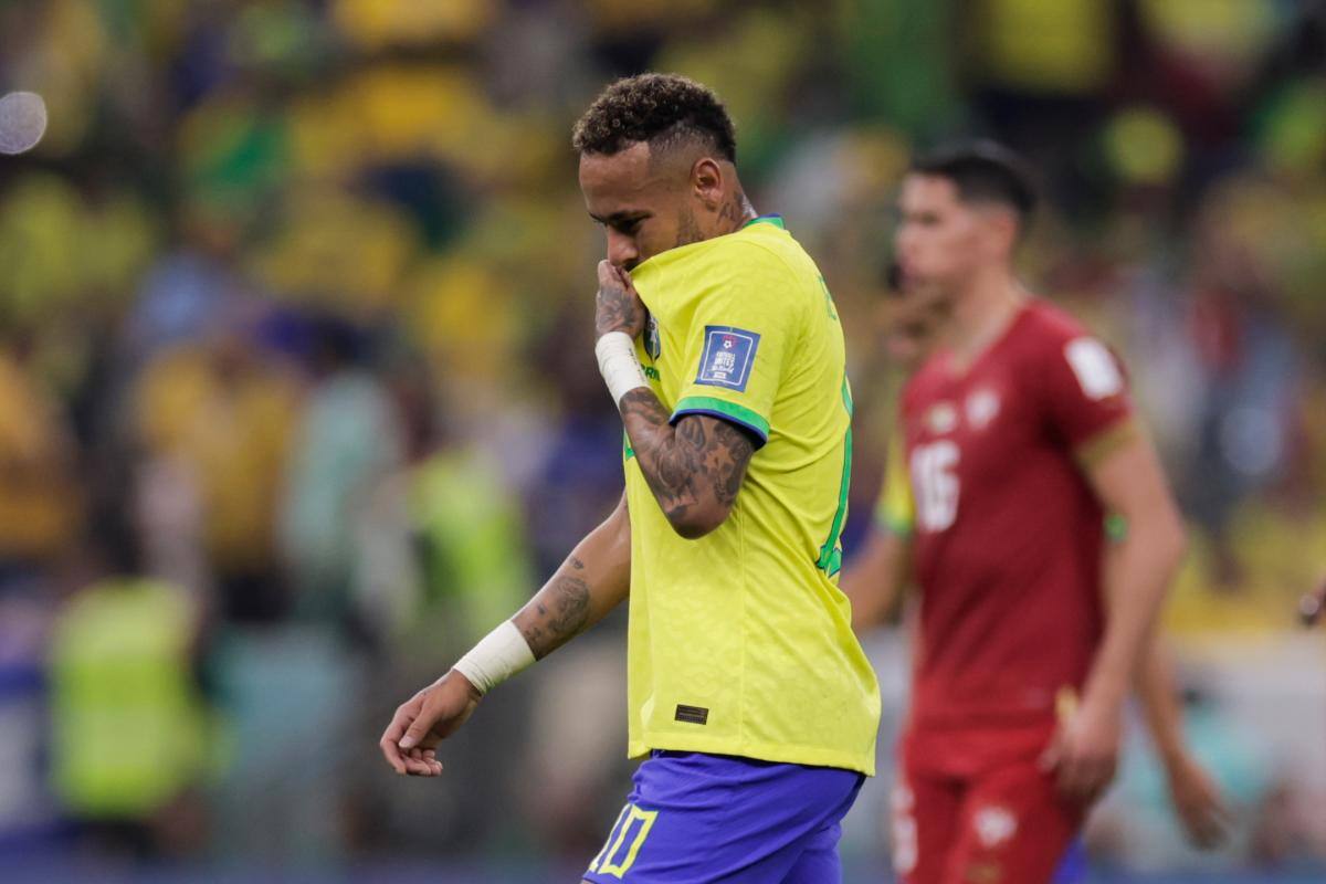 La razón por la que Neymar salió del partido ante Serbia