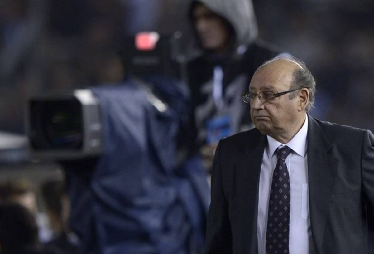 Markarián no pudo clasificar a Perú al Mundial de Brasil 2014. AFP JUAN MABROMATA