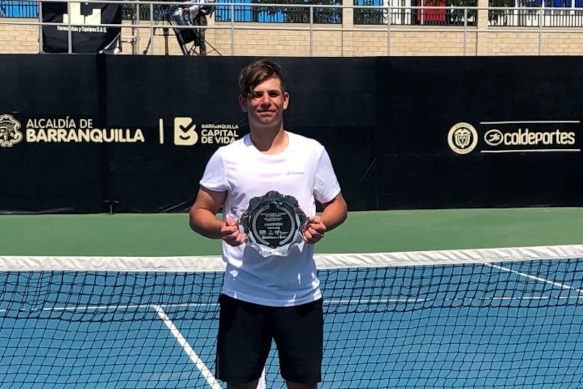 El sueco Kevin Chahoud ganó el Mundial Juvenil de Tenis en Barranquilla