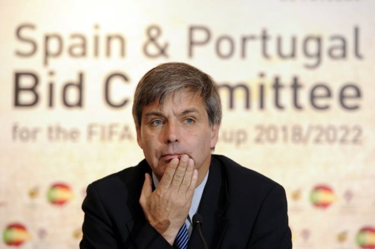 Harold Mayne-Nicholls, expresidente de la Federación Chilena de Fútbol. AFP DOMINIQUE FAGET