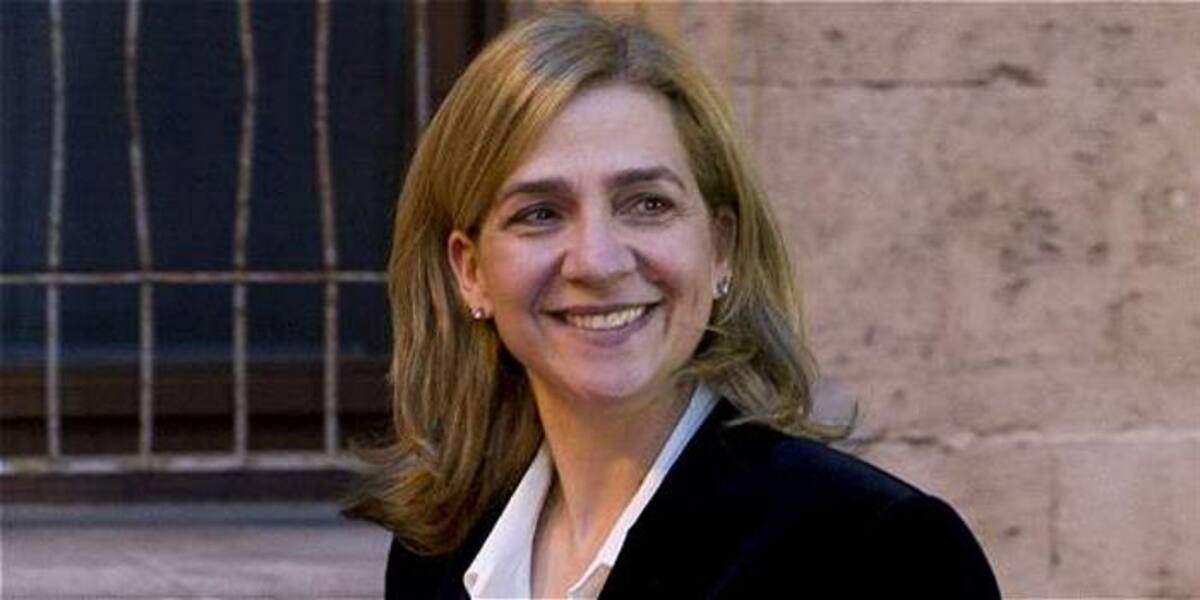 La infanta Cristina, hermana del rey Felipe VI de España. ARCHIVO