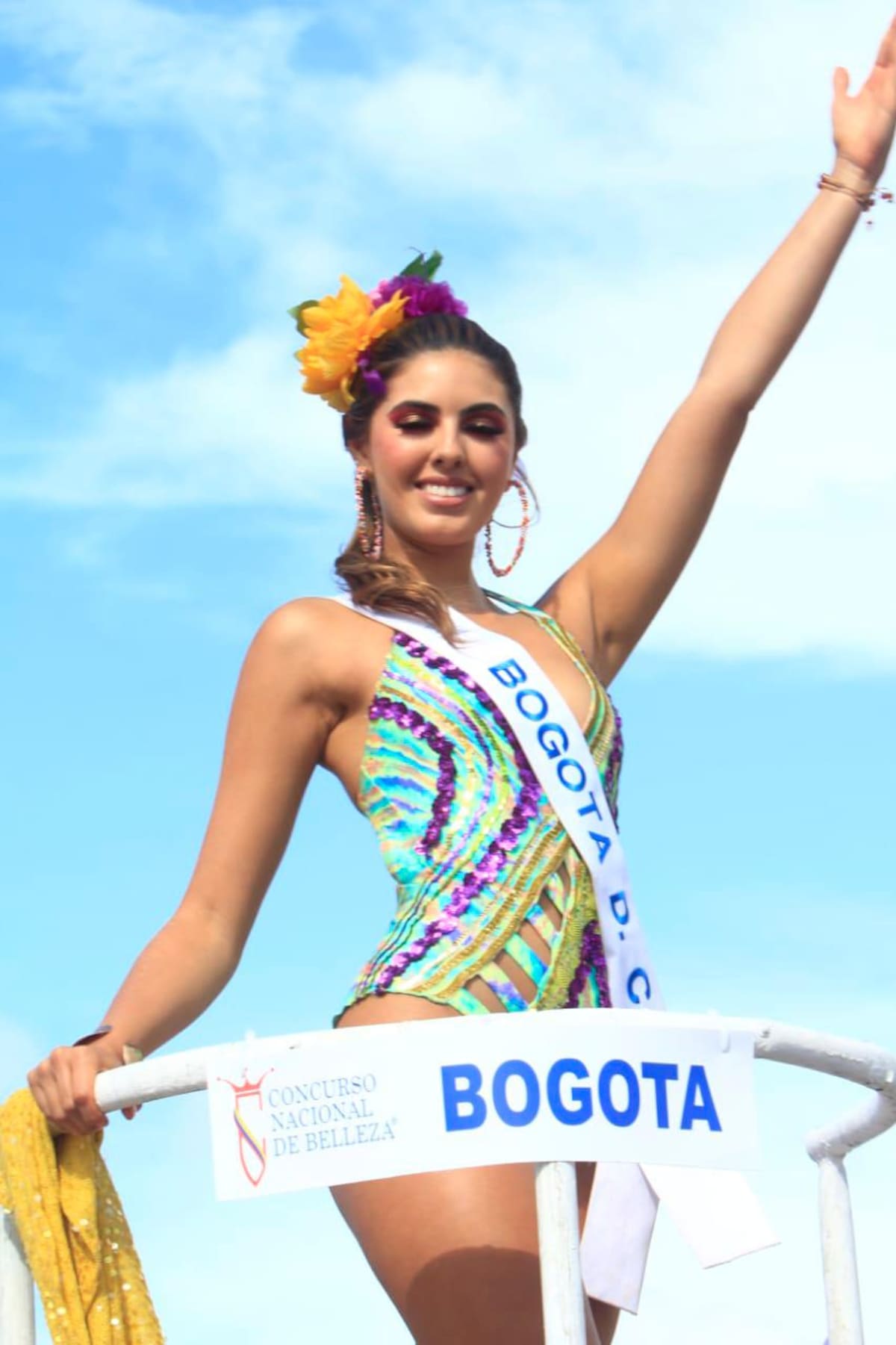 Señorita Bogotá, Mariana Potes.//Foto: Julio Castaño - El Universal.