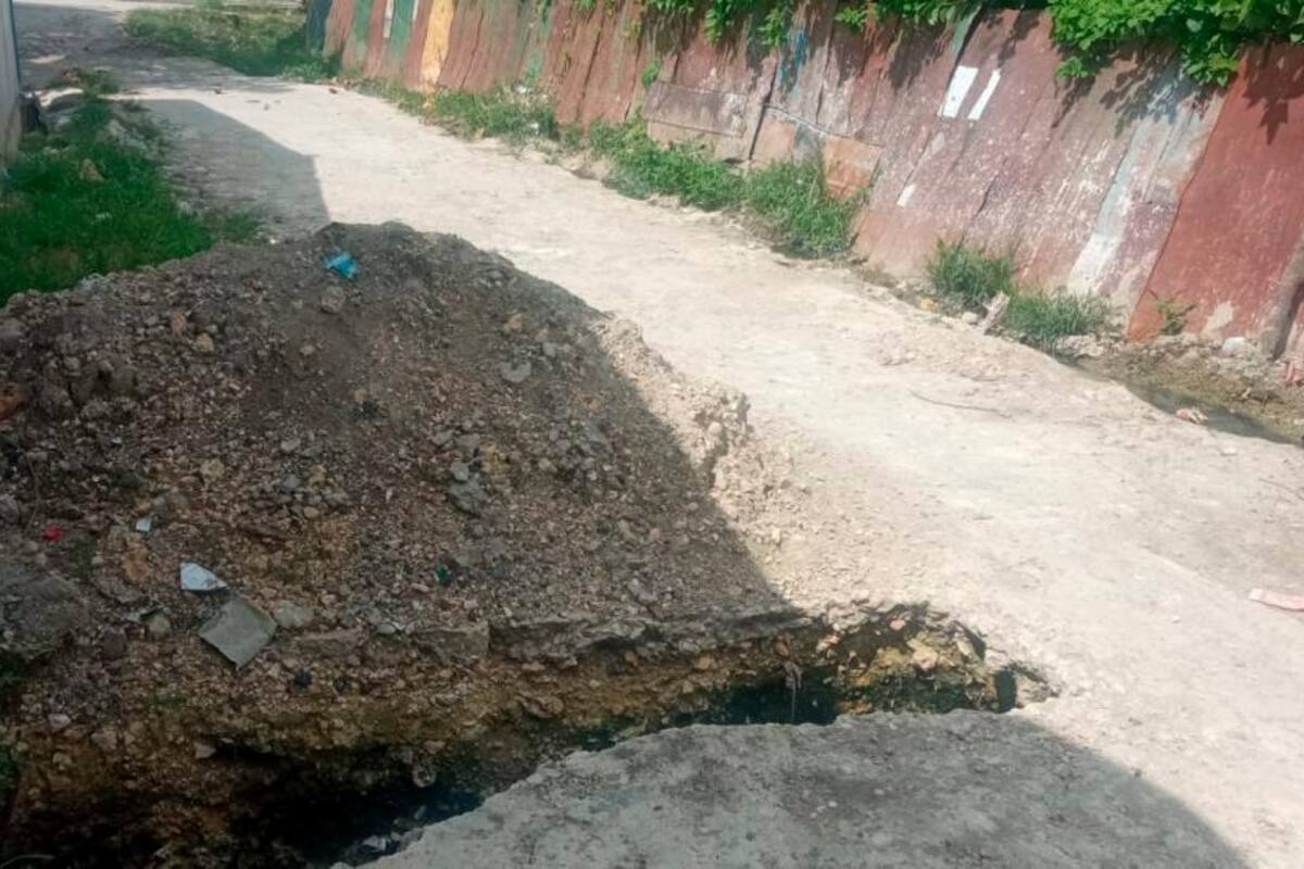 Piden terminar trabajos de Aguas de Cartagena en Membrillal