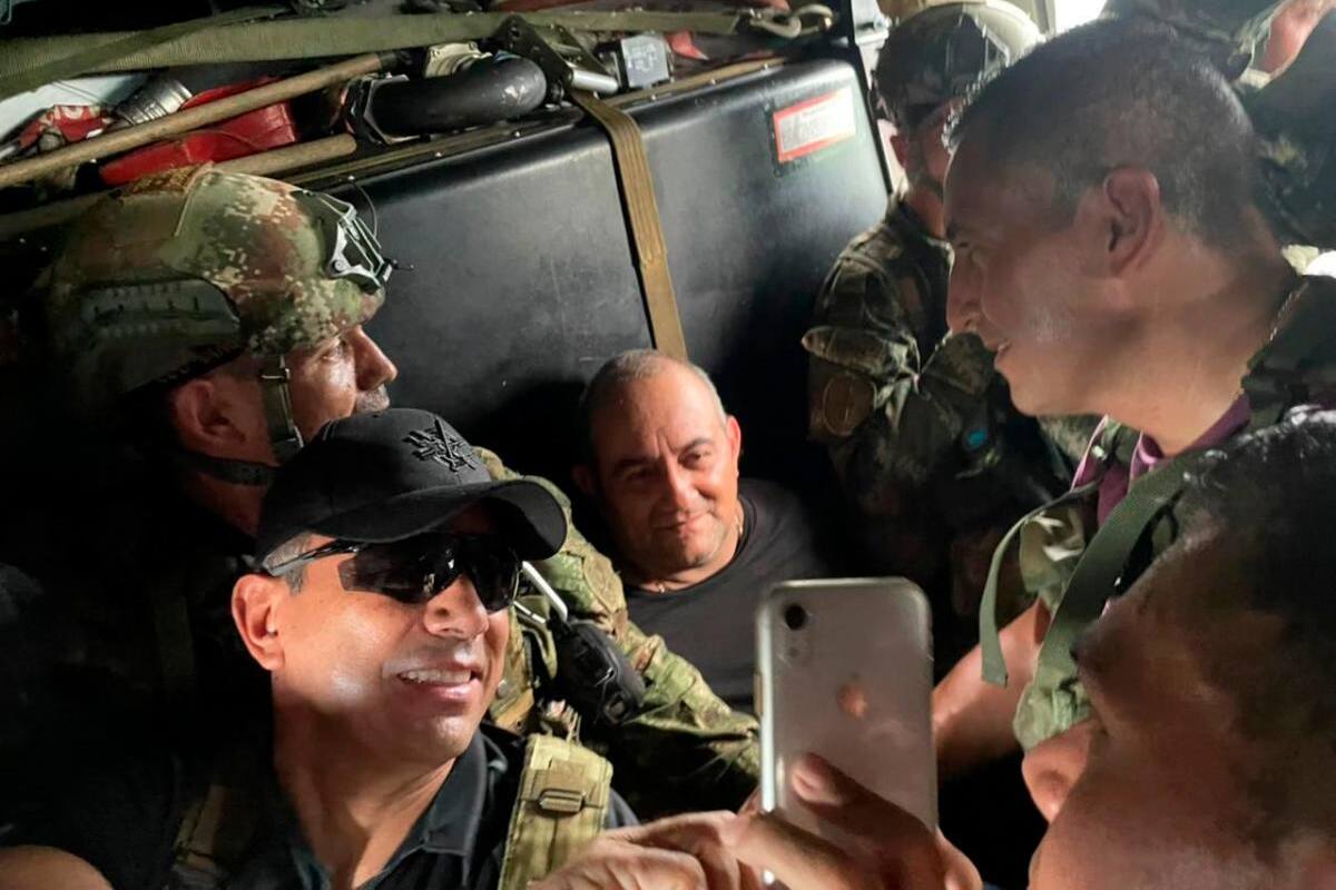 Las reacciones tras la captura de alias Otoniel