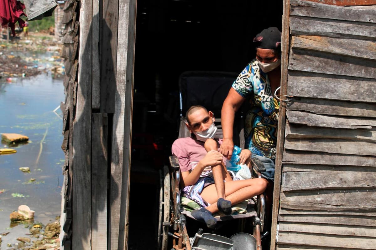 La lluvia los dejó prácticamente en la calle, necesitan ayuda
