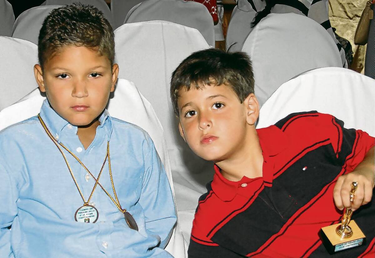 Richard Stambulie y Miguel Betancur.