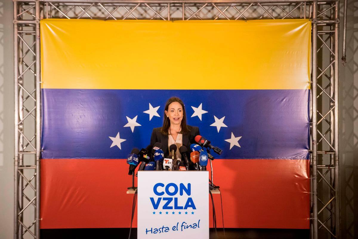 María Machado, proclamada candidata opositora a la Presidencia de Venezuela