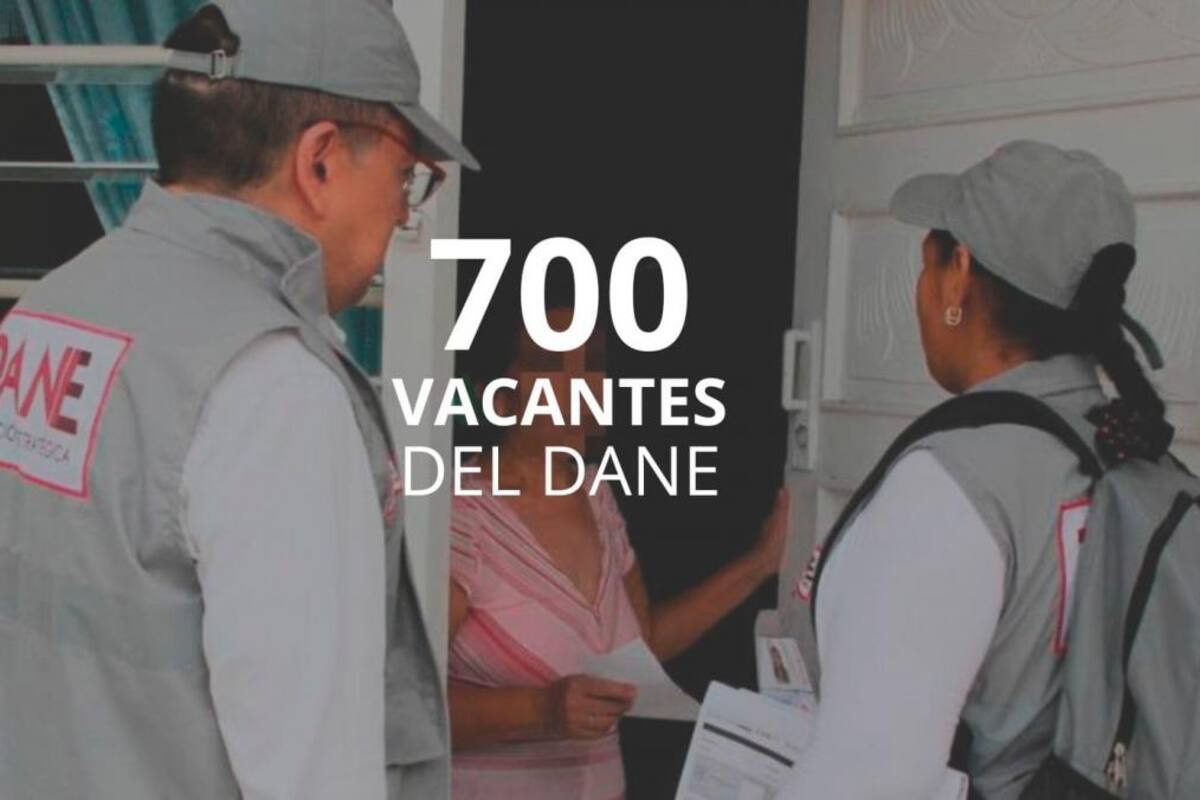 Abren convocatoria para trabajar con el Dane: puestos y salarios disponibles