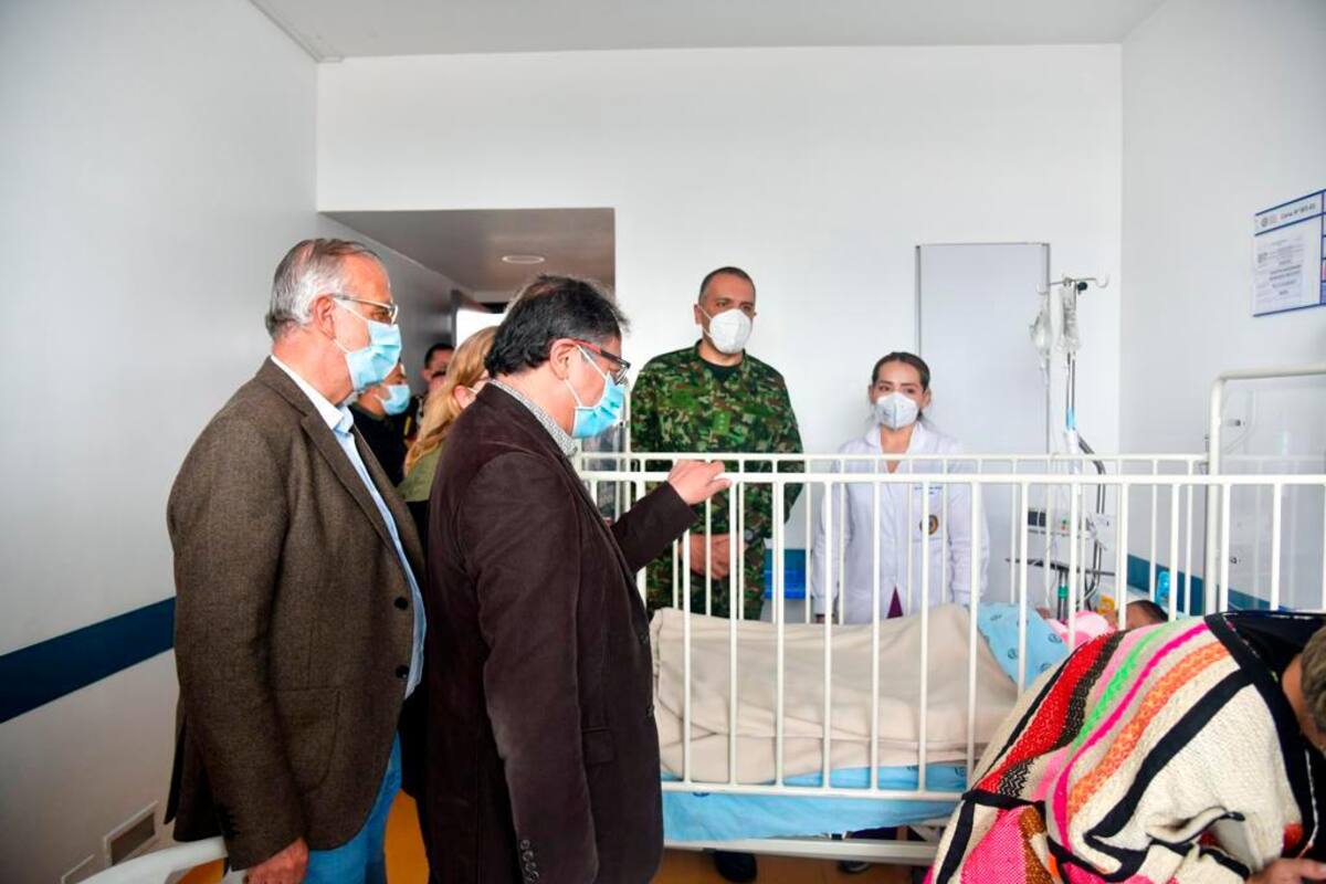 Los menores de edad rescatados permanecerán en el hospital de 2 a 3 semanas