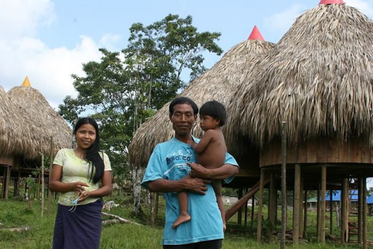 El pueblo Embera Katio denuncia estar entre el abandono y las minas. COLPRENSA