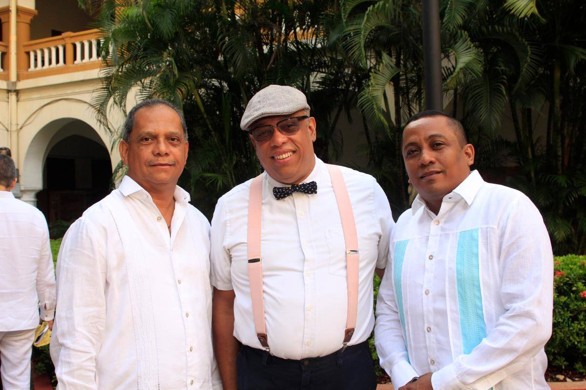 Miguel Ángel García, Ricardo Chica y Miguel Camacho.