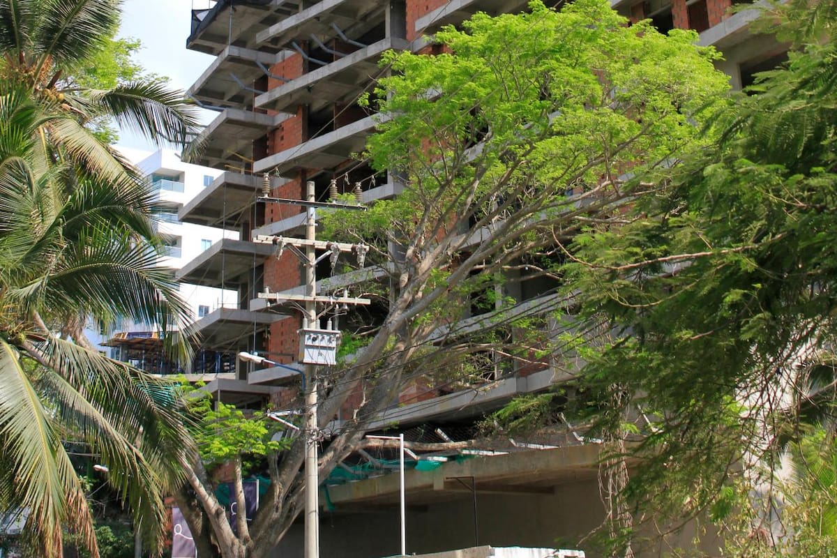 Menos m2 licenciados para vivienda en Bolívar