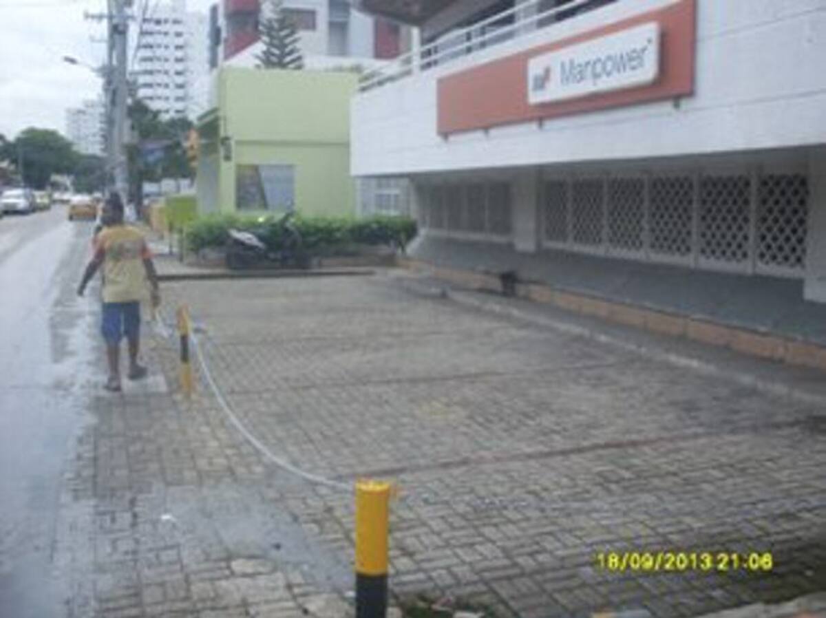 Avenida Jiménez con Carrera 17.