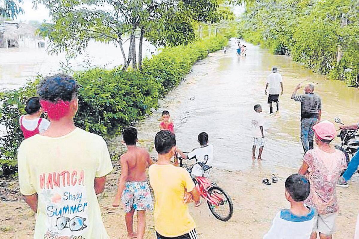 Más de 2.600 familias damnificadas en Bolívar por las lluvias