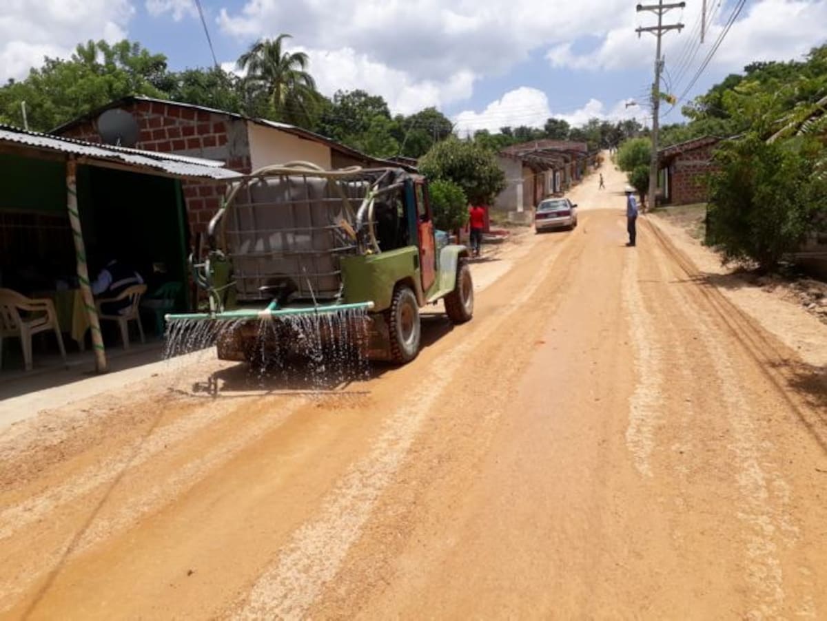 La intervención que han realizado en Villa Alegría y La Paz ha avanzado en un 20 %. Lila Leyva Villarreal
