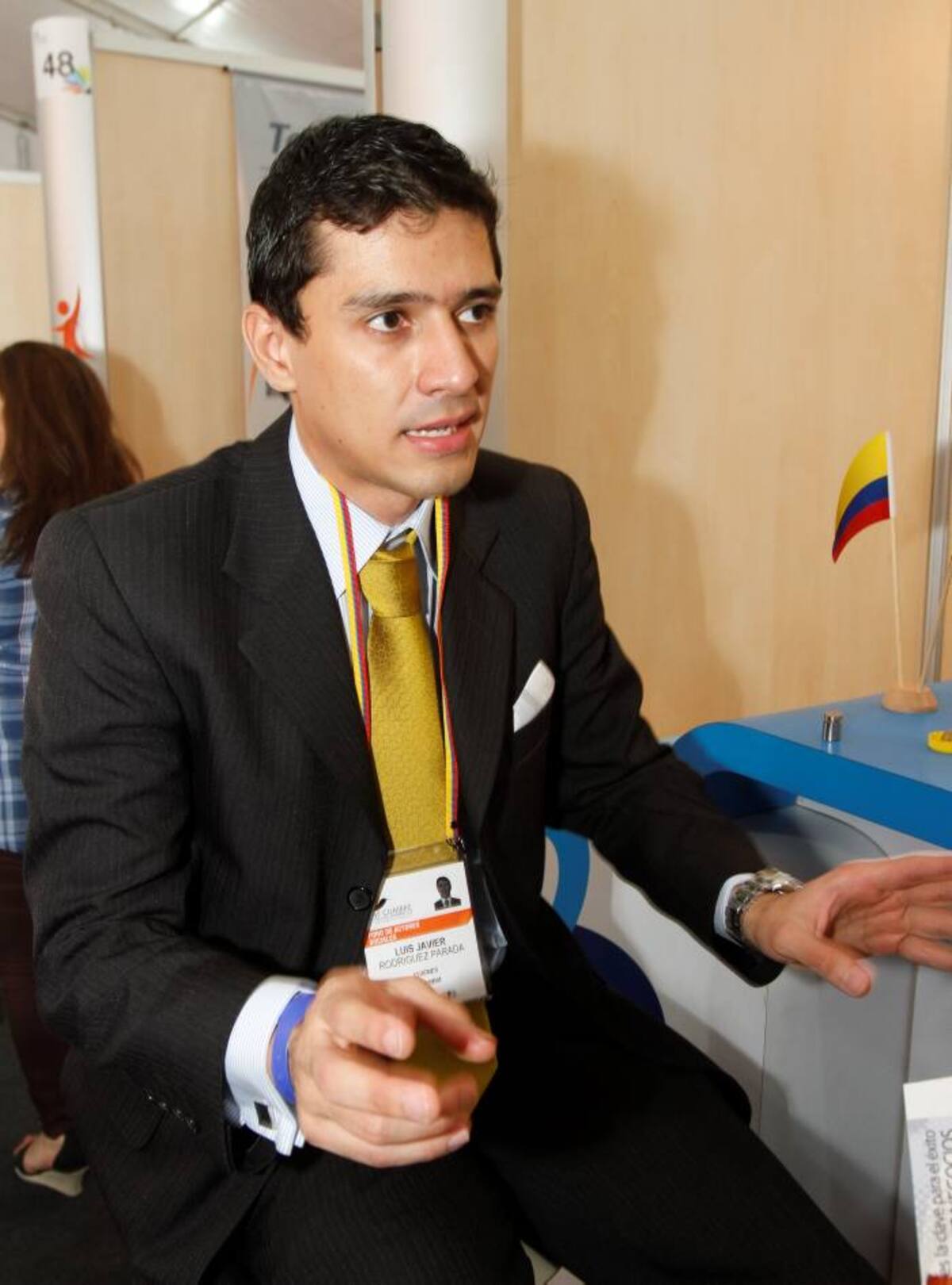 0Luis Javier Rodríguez Parada es un economista barranquillero que ve a la VI Cumbre de las Américas como una vitrina para mostrar su talento a empresarios y jóvenes de la región. AROLDO MESTE ALCÁNTARA - EL UNIVERSAL