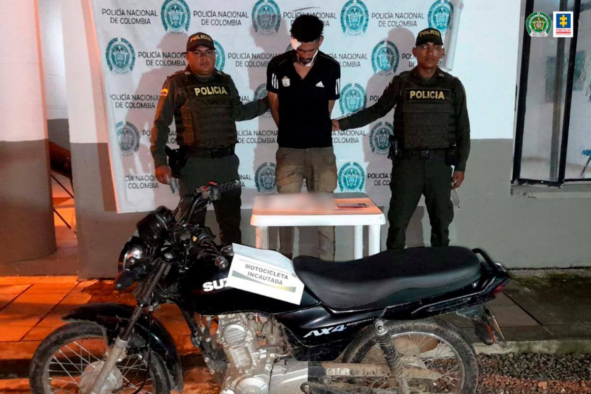 Atentó contra dos policías y lo enviaron a prisión en Marialabaja