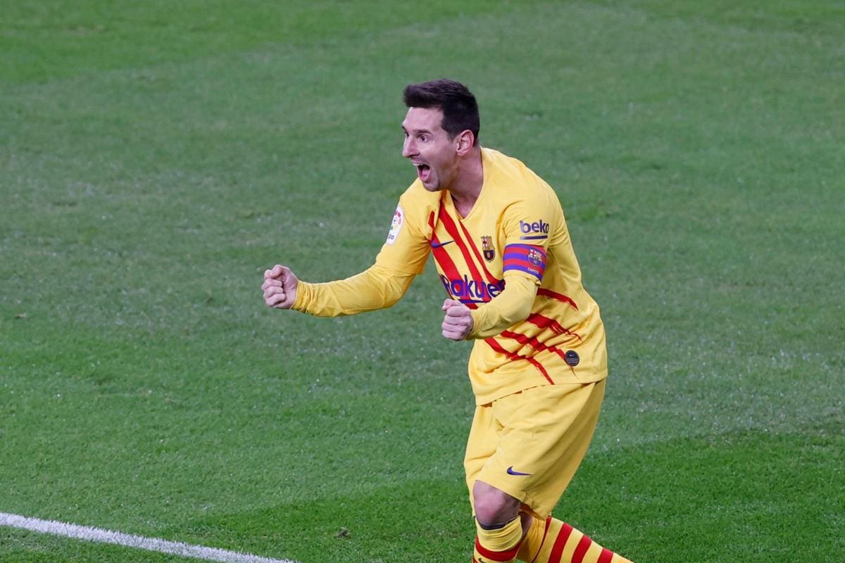 Doblete de Messi y victoria del Barcelona