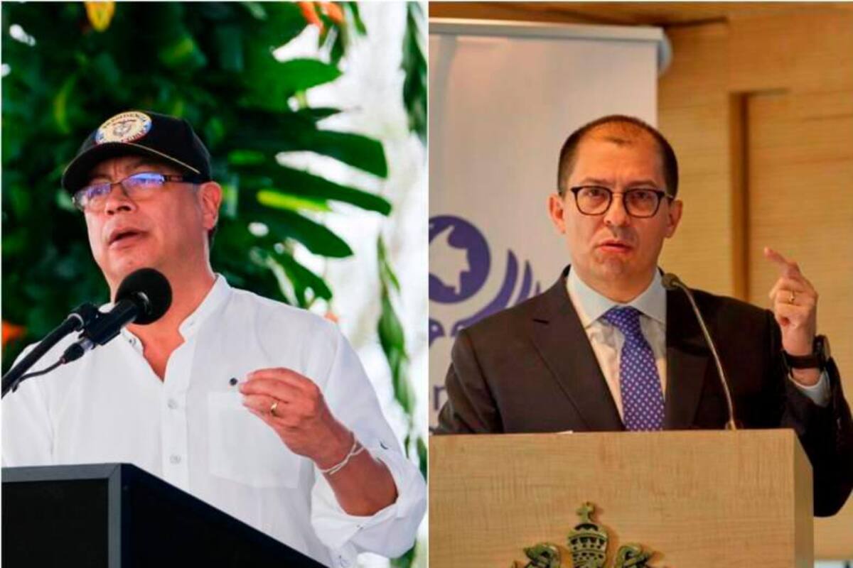 “Yo soy jefe de Estado, por lo tanto, yo soy jefe de él”: Petro a Barbosa