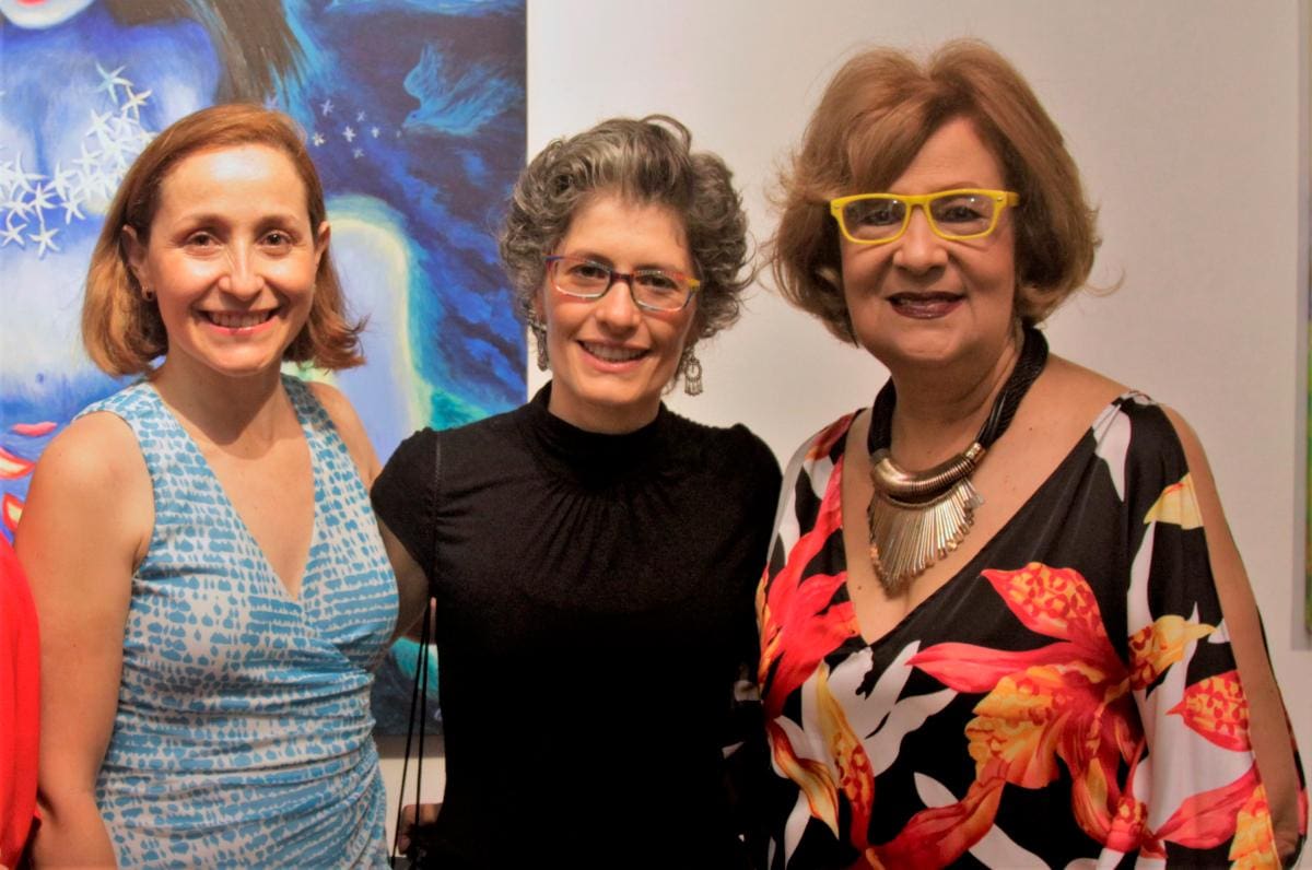 Andrea Eslava González, Saia Vergara Jaime y Magdalena Ferrer.