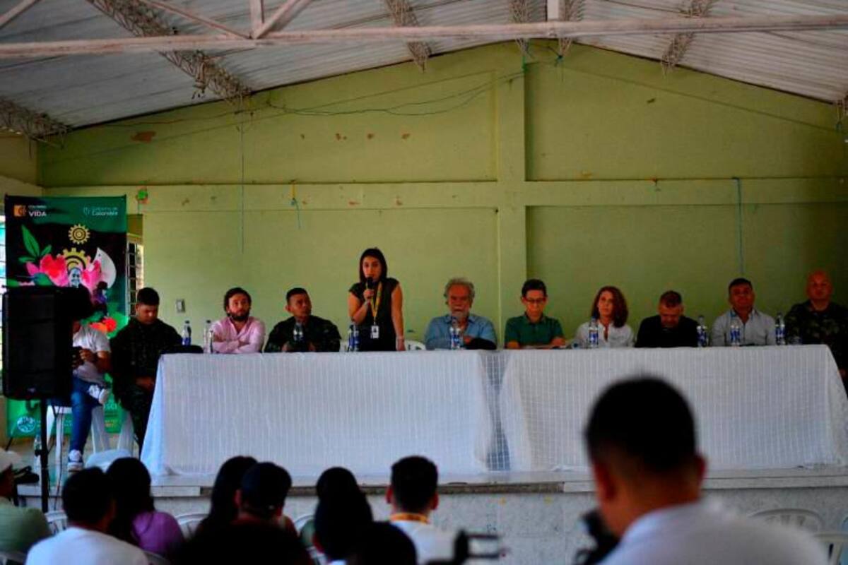 ¿Un disidente se coló en evento oficial de sustitución de cultivos ilícitos?